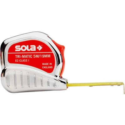Afbeelding van Rolbandmaat staal SOLA TM 10 m x 25 mm