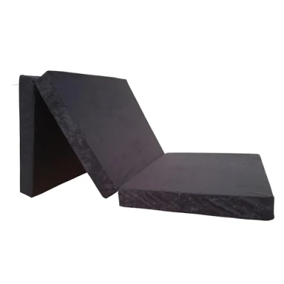 Afbeelding van Natalia Spzoo Opvouwbare matras logeermatras 195 x 65 8 cm (Zwart 0001)