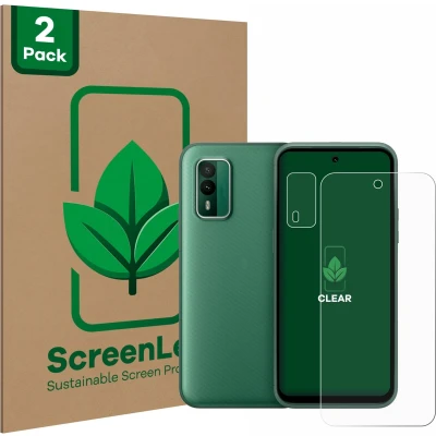 Afbeelding van ScreenLeaf Screenprotector voor Nokia XR21 (Voor+Camera) Duurzame schermbescherming Folie Beschermfolie transparant (2 Stuks)