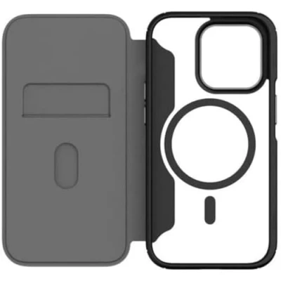 Image de Etui Folio Hybrid Fold + Snap QDOS pour iPhone 14 Pro Max Transparent