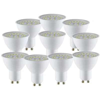 Afbeelding van LEDLUX 10 stuks GU10 led lampen, 110 graden hoek (5 W, 800 lumen, 160 lm, warm wit 3000 K)