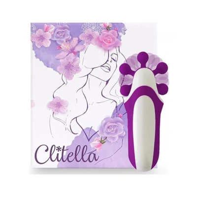 Image de feelztoys clitella oral estimulador de clítoris morado