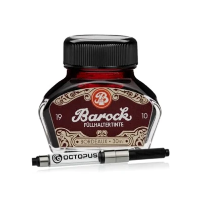 Afbeelding van Barock 1910 vulpeninkt Bordeaux met converter 30 ml rood