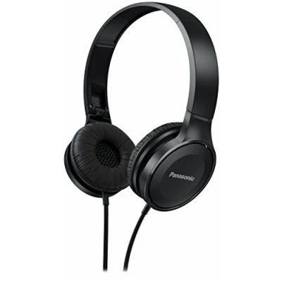 Afbeelding van Panasonic RP HF100E K Opvouwbare stereo hoofdtelefoon met neodymium magneet en zachte oorkussens, 30 mm, zwart