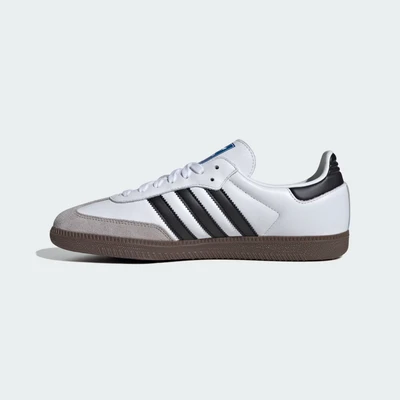 Afbeelding van adidas Originals Samba OG Sneakers laag, Maat: 42, Footwear white/core black/granit Leer/ synthetisch