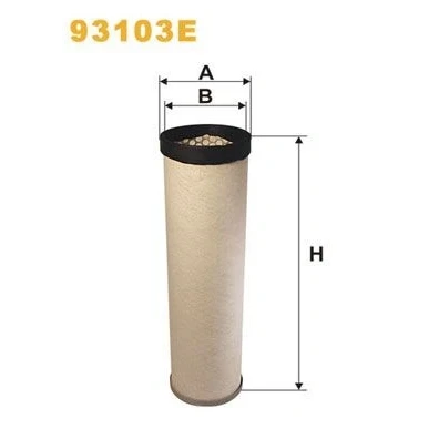 Afbeelding van WIX FILTERS 93103E Secundairfilter