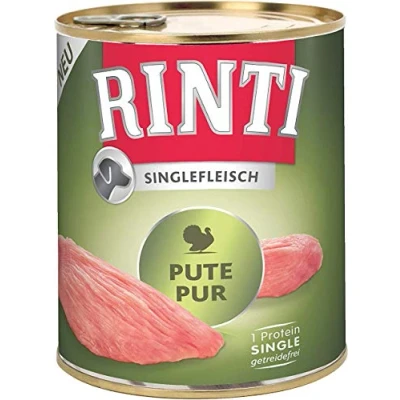 Afbeelding van RINTI Singlefleisch 6 x 800 g Hondenvoer Puur Kalkoen