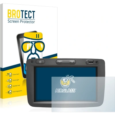 Afbeelding van BROTECT Screenprotector voor Dacia Media Nav Folie Beschermfolie Beschermglas transparant