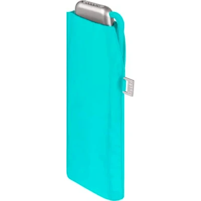 Afbeelding van Doppler Zakparaplu van koolstofstaal, effen, praktisch formaat, licht, 22 cm, Blauw