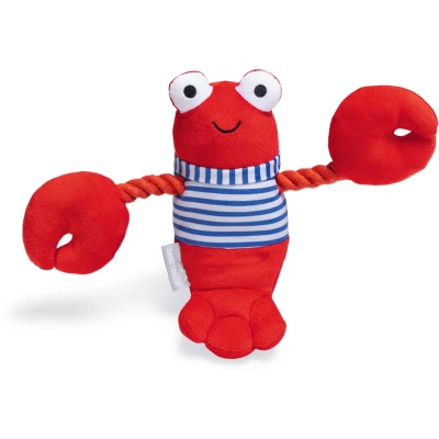 Afbeelding van beeztees hondenspeeltje kreeft Frits 24x28x13cm hond