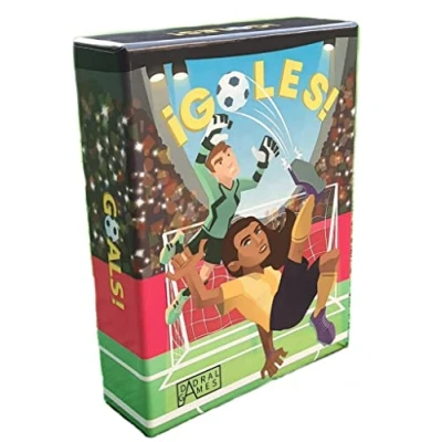 Afbeelding van Dadral Games Voetbalkaartspel ¡GOLES! Voor het hele gezin Volwassenen en kinderen vanaf 6 jaar Van 2 tot spelers Meertalig, Karton