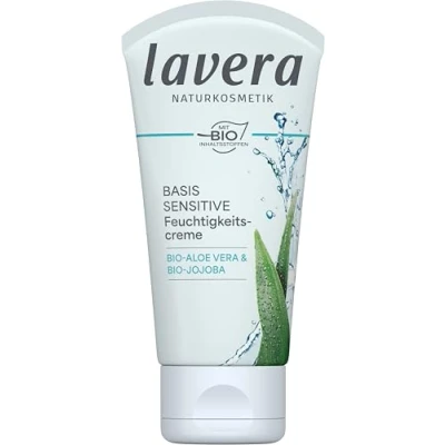 Afbeelding van Lavera Basis Sensitiv nawilżający krem do twarzy cery normalnej i mieszanej 50 ml