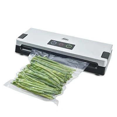 Afbeelding van Solis Vac Smart 577 Vacumeermachine Volautomatische Vacuümmachine met Slangaansluiting Grijs