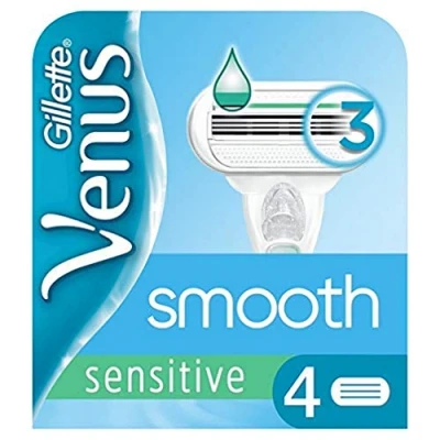 Afbeelding van Gillette Venus Smooth Senstive Scheermesjes 4 stuks