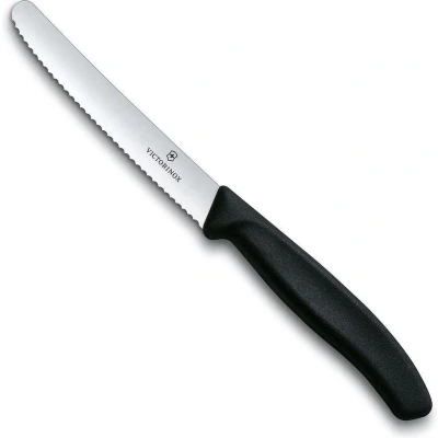 Afbeelding van Victorinox Tomaten / Worstmes Swiss Classic Zwart 11 cm
