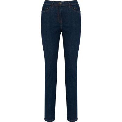 Afbeelding van Kariban Basic damesjeans K759 Blue Rinse