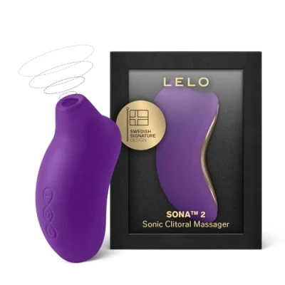Afbeelding van LELO SONA 2 Sonische Golvenstimulator Purple, Waterdichte Orale Stimulator voor Diepere Bevrediging