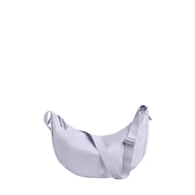 Afbeelding van GOT Bag Moon handtas van Ocean Impact Plastic Waterdichte gerecyclede halve maan tas Crossbody heuptas met verstelbare schouderriem, Koraalpaars (L)