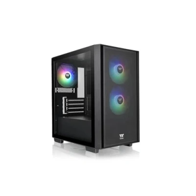 Afbeelding van Thermaltake Versa H16 TG ARGB Micro Tower zwart