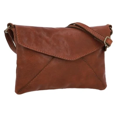 Afbeelding van Gusti Leder Karisma Schoudertas, Dames, Maat: One Size, Mittelbraun