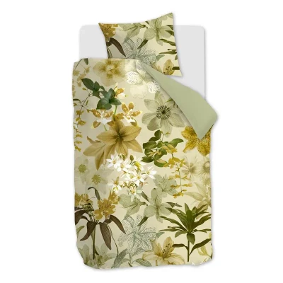 Afbeelding van Beddinghouse Kiley dekbedovertrek Eenpersoons 140x200/220 Groen