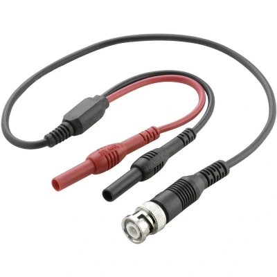 Afbeelding van VOLTCRAFT BNC meetsnoer 0.50 m Zwart, Rood