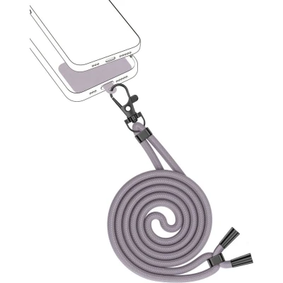 Afbeelding van Valenta Universal Phone Lanyard Snap Purple
