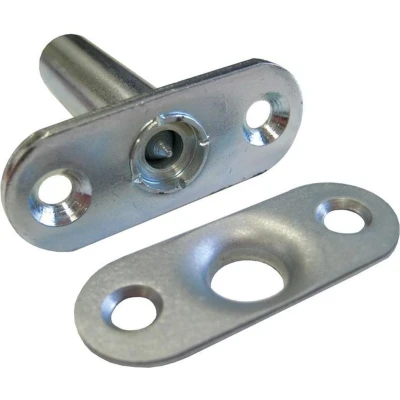 Afbeelding van Dictator HLS Catch behuizing 50 mm hotmelt inclusief tegenplaatje met extra inloop 5500032