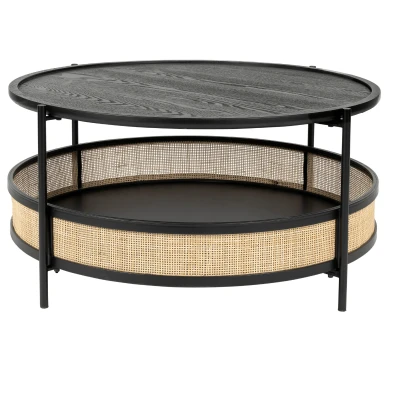 Afbeelding van Snogge salontafel 80 cm zwart