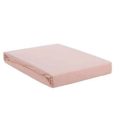 Afbeelding van Beddinghouse Premium Jersey Lycra Splittopper Hoeslaken Licht Roze