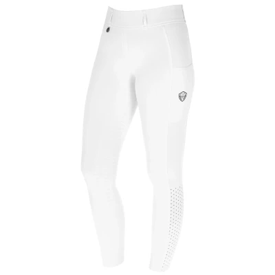 Image de Covalliero Legging d&#039;Équitation Compression Full Grip SS25 BlancVendu par Agradi