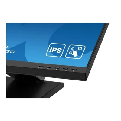 Image de iiyama ProLite T2454MSC B2AG Écran LED 23.8&quot; écran tactile 1920 x 1080 Full HD (1080p) @ 75 Hz IPS 300 cd/m² 1000:1 4 ms HDMI, DisplayPort haut parleurs noir mat