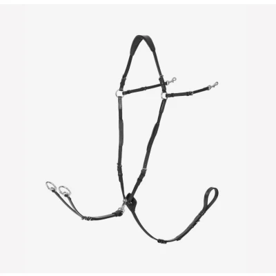 Image de LeMieux Kudos Martingale Breastplate Detachable Noir Cob