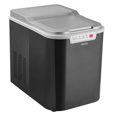 Image de Machine à Glaçons 12 Kg / jour Panneau Électronique en 10 Minutes Camry CR 8073 Noir/Gris