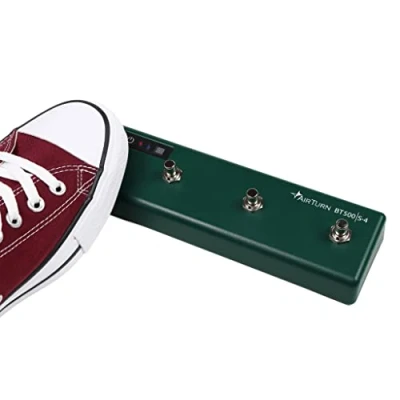 Afbeelding van Air Turn BT500S 4 Footswitch Bluetooth controller, groen