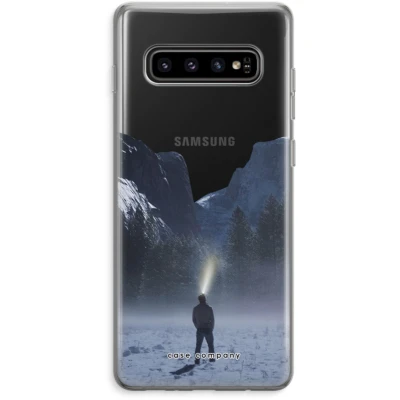 Afbeelding van hoesje geschikt voor Samsung Galaxy S10 Plus Wanderlust Soft Cover Telefoonhoesje Bescherming aan alle Kanten en Schermrand