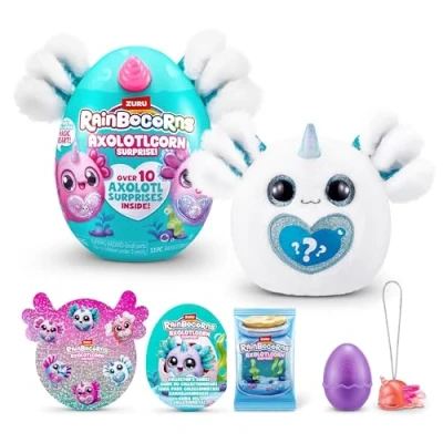 Afbeelding van Rainbocorns Sparkle Heart Series 1 AXOLOTLCORN Surprise White Axolotl, 92120B