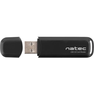 Afbeelding van NATEC Scarab 2 kaartlezer Zwart USB 3.0 Type A