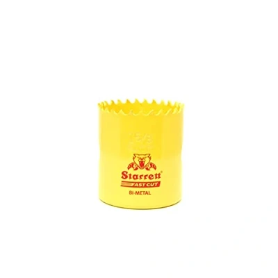 Afbeelding van Starrett HSS Bimetalen gatenzaag FCH0158 snelsnijden extra kobalt voor roestvrijstalen platen, hout, kunststof, diverse materialen 41 mm