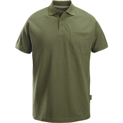 Afbeelding van Snickers 2708 Polo Shirt Khaki Groen M