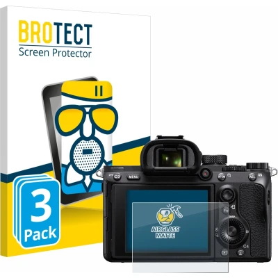 Afbeelding van BROTECT Screenprotector voor Sony Alpha 7 III / 7R II 7S Folie Beschermfolie Beschermglas matte (3 Stuks)
