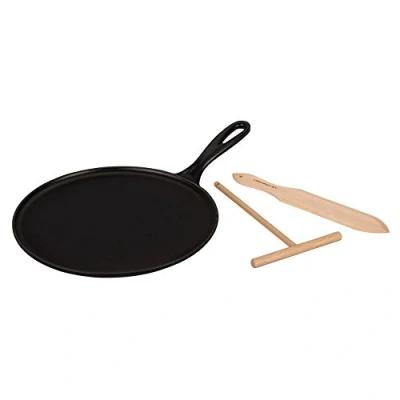 Image de Le creuset crepiere 27cm + rateau