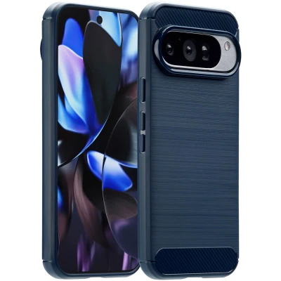 Afbeelding van imoshion Brushed Backcover voor de Google Pixel 10 Pro Donkerblauw