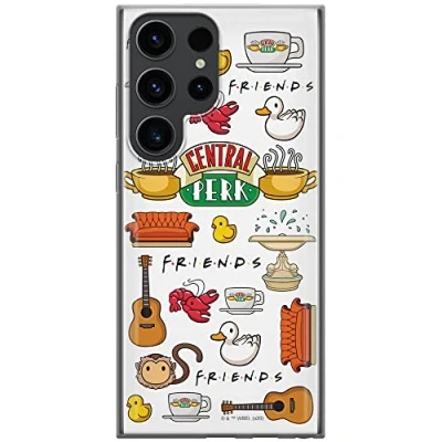 Afbeelding van ERT GROUP Telefoonhoesje voor Samsung S23 Ultra Original en officieel gelicentieerd Friends motief 014, perfect aangepast aan de vorm van mobiele telefoon, TPU hoes