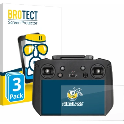Afbeelding van BROTECT Screenprotector voor DJI RC Pro Folie Beschermfolie Beschermglas transparant (3 Stuks)