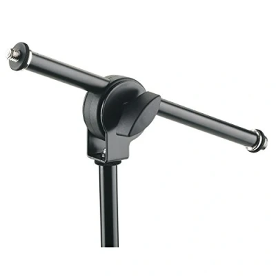 Afbeelding van König &amp; Meyer 21431 Mini zwenkarm staal, zwart beschichtet Accessoire voor stands