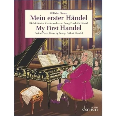 Afbeelding van Schott Music Mein erster Händel Bladmuziek voor toetsinstrumenten