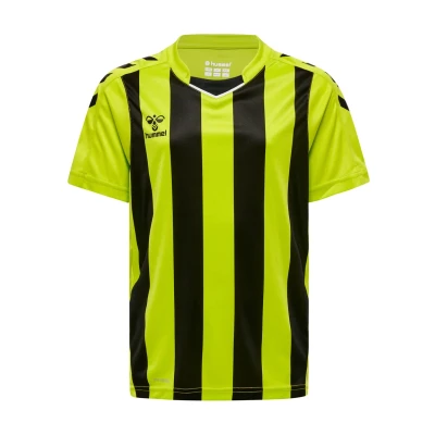 Afbeelding van Hummel CORE Tshirt print voor kinderen, Maat: 116, Lime popsicle black
