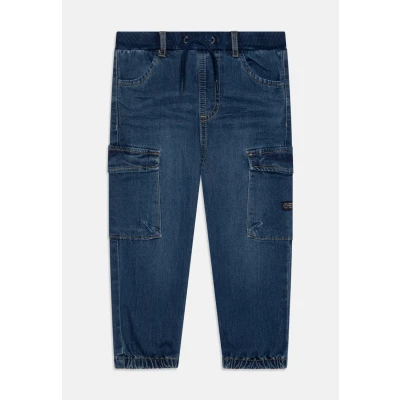 Afbeelding van Name it Nmmben Baggy Relaxed fit jeans voor kinderen, Maat: 80, Dark blue denim