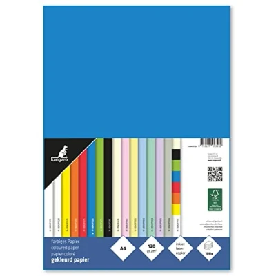 Afbeelding van Papier Kangaro, Blauw